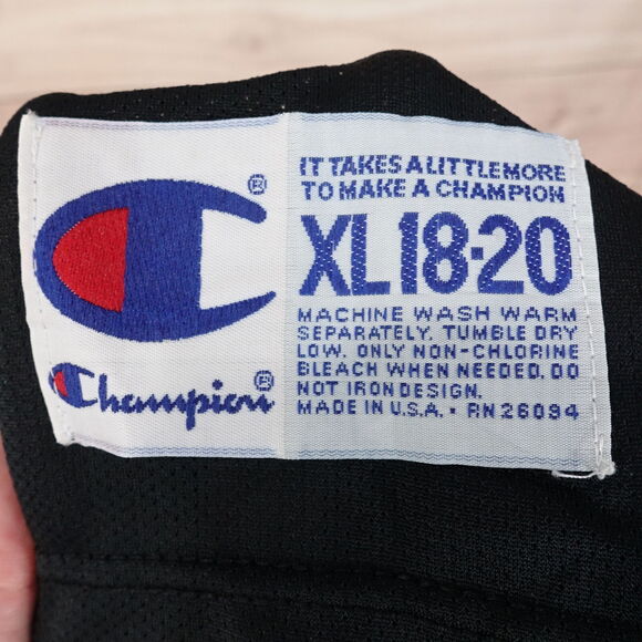 VINTAGE PHOENIX SUNS CHAMPION USA MADE #34 ANTONIO McDYESS JERSEY YOUTH XL 18-20 - Picture 6 of 7